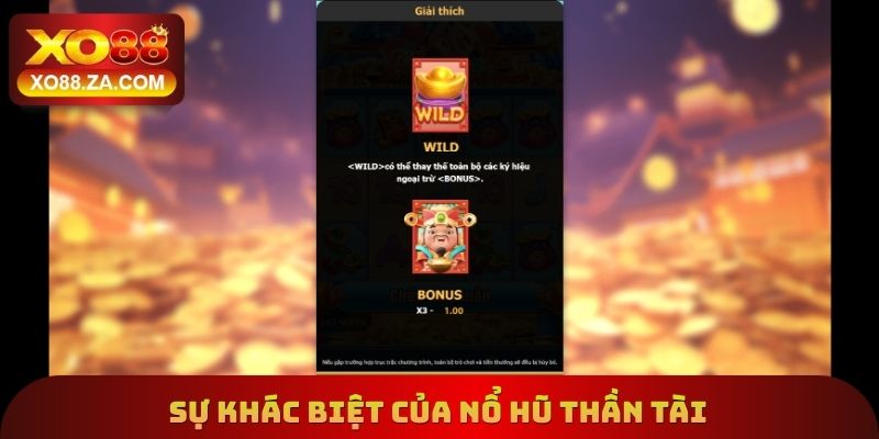 Nổ Hũ Thần Tài Xo88 - Sự Khác Biệt Cần Nghiên Cứu Cẩn Thận 3 Sự khác biệt đến từ tựa Game nổ hũ thần tài